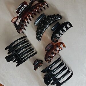 Hair Clips Claws Set Of 7